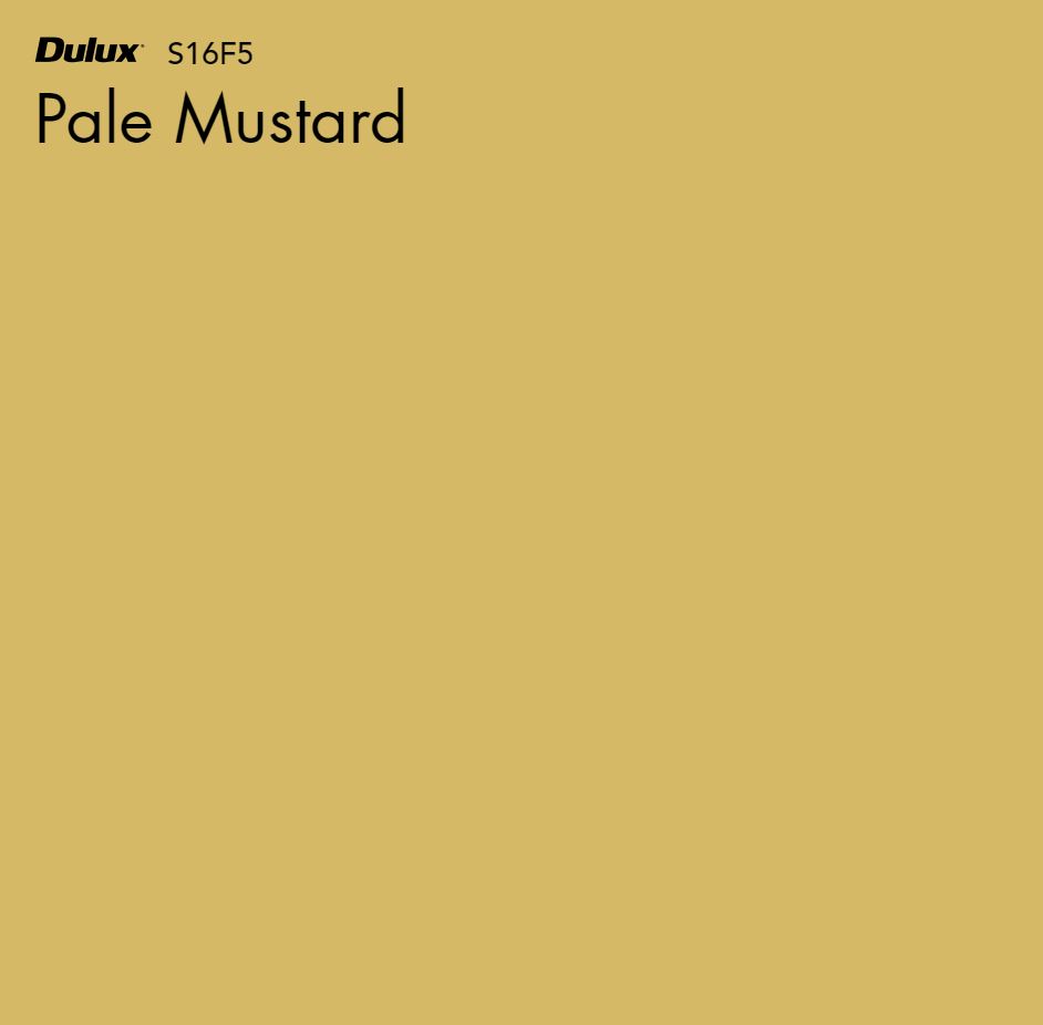 Pale Mustard by Dulux Style Sourcebook