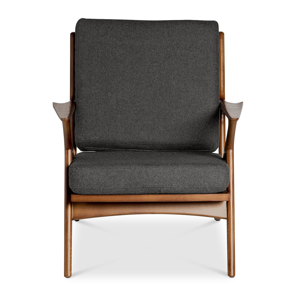 SELIG Z CHAIR REPLICA CHARCOAL by The Design Edit Style Sourcebook
