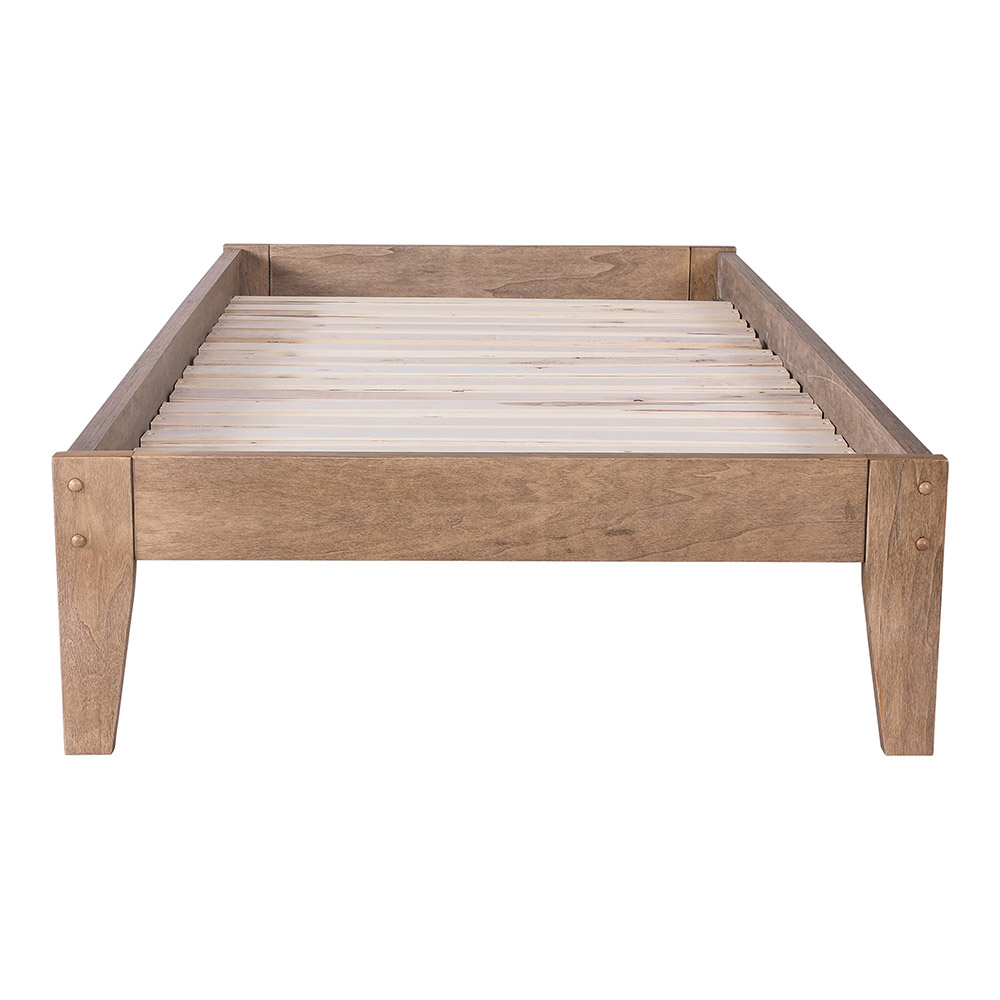 Bed Base Single for Mattress 920 x 1880 Light Oak Veneer by Early Settler Style Sourcebook
