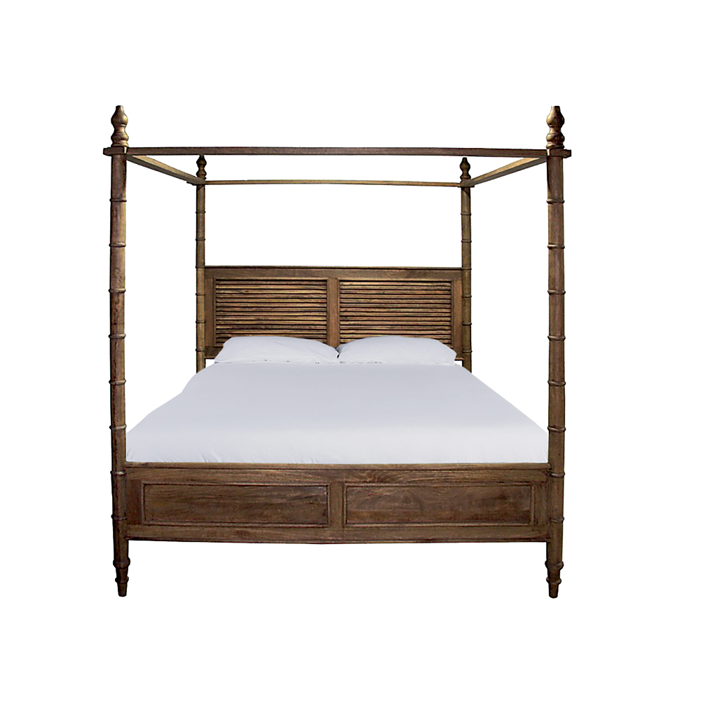 Hampton Queen Canopy Bed by Early Settler Style Sourcebook