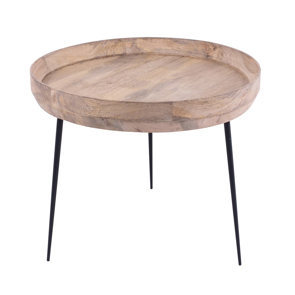 Luna Round Coffee Table 740x420 mm by Early Settler Style Sourcebook