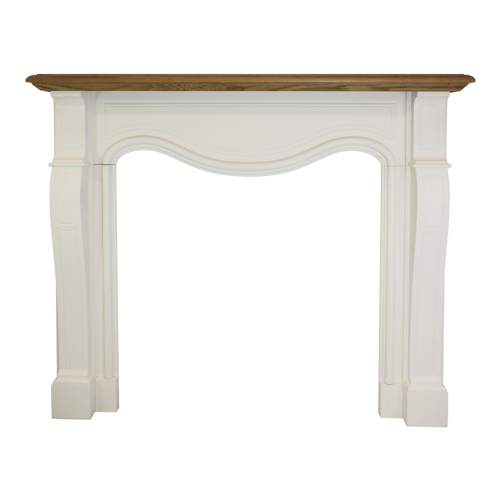 Provincial Oak Mantel by Early Settler Style Sourcebook