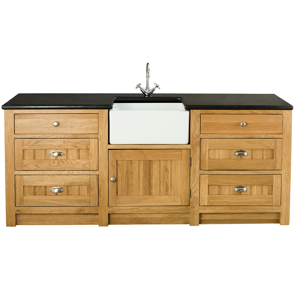 Orchard Oak 1 Door/6 Drawer Sink 2130x665x900mm by Early