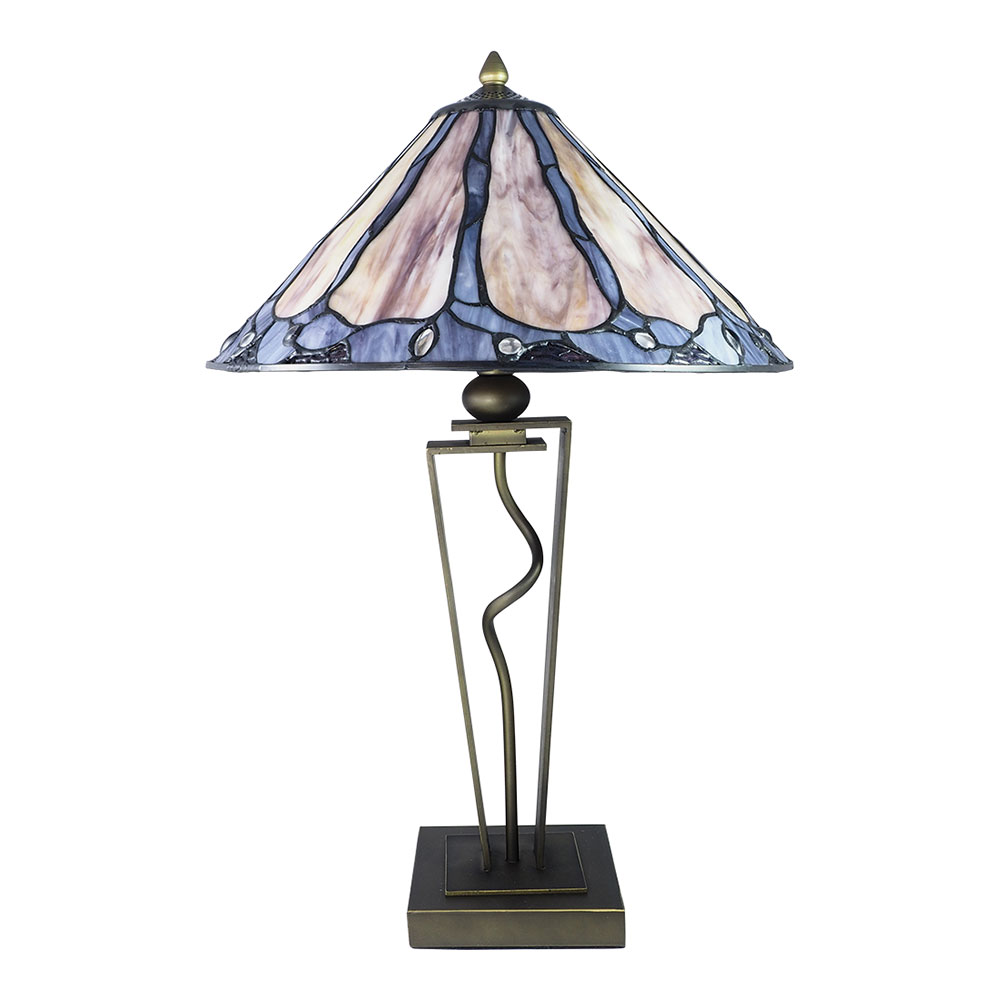 Tiffany Elegance Table Lamp 62cm by Early Settler Style Sourcebook