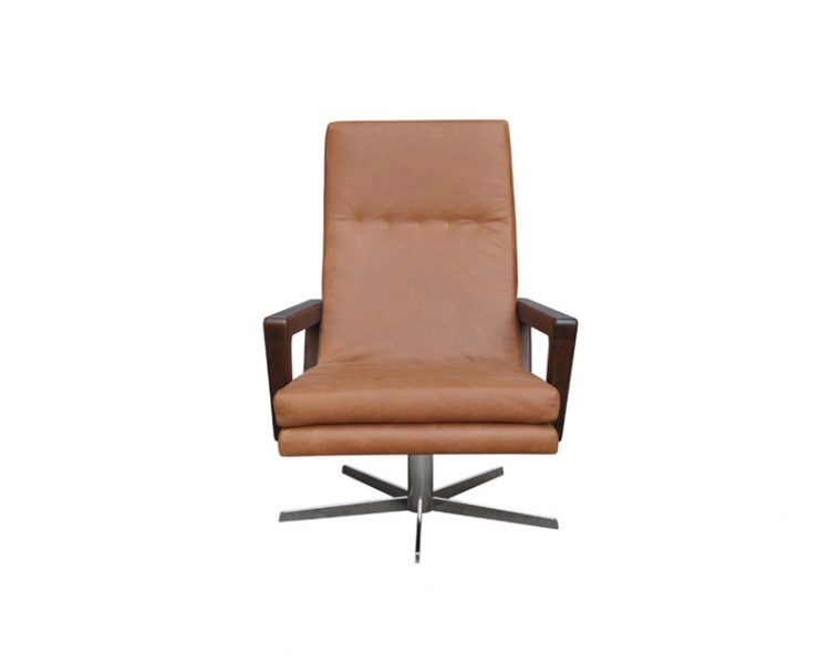 Swivel Occasional Chair by Bay Leather Republic Style Sourcebook