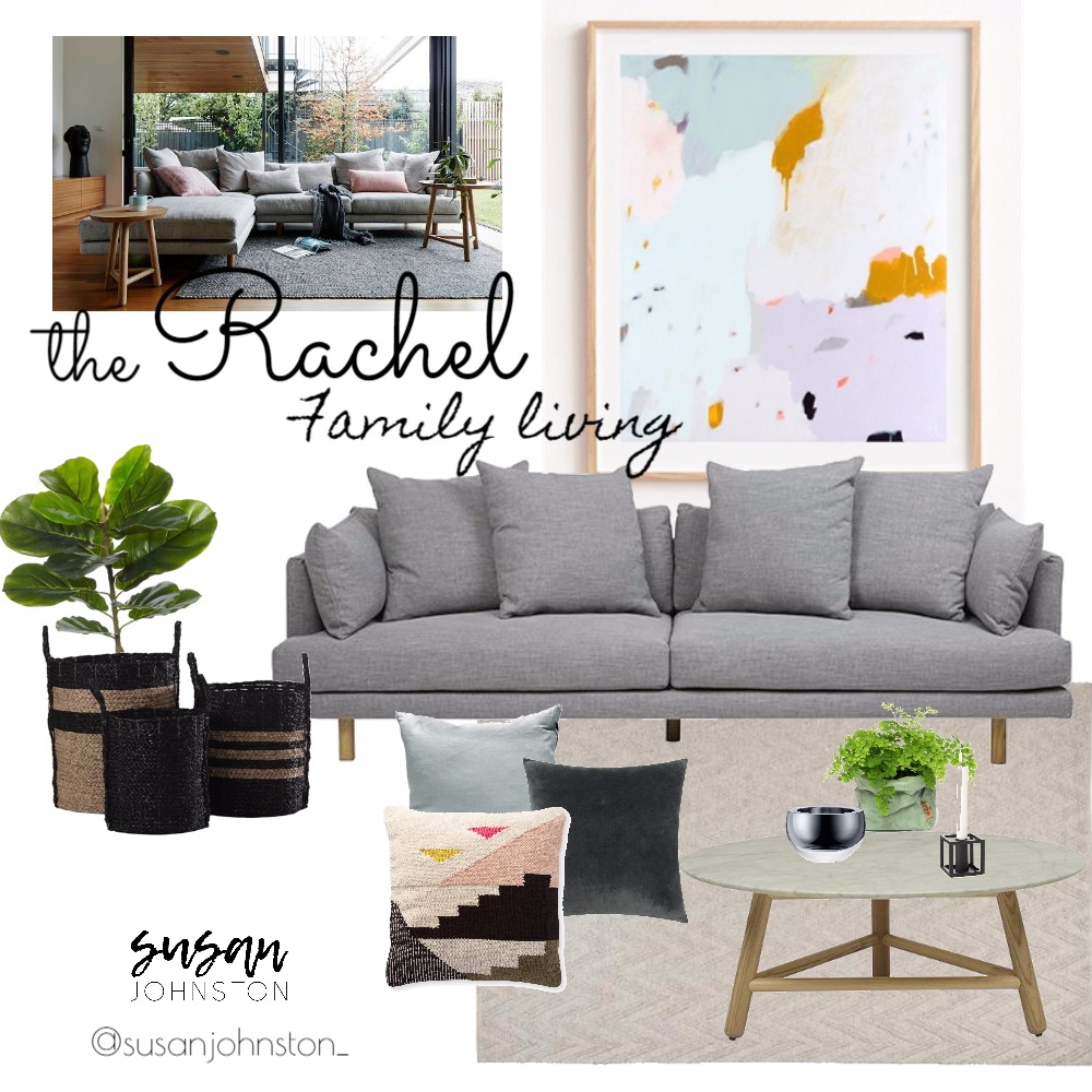Family Living Interior Design Mood Board by Susan Johnston - Style ...