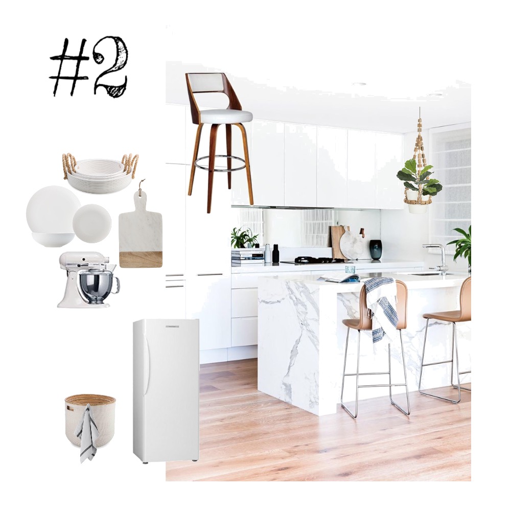White Kitchen Interior Design Mood Board by sneakersandsoul - Style ...