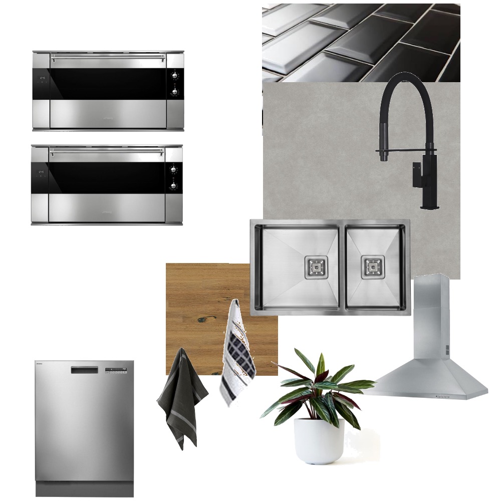 Wendy’s kitchen inspo Interior Design Mood Board by Chelle Style