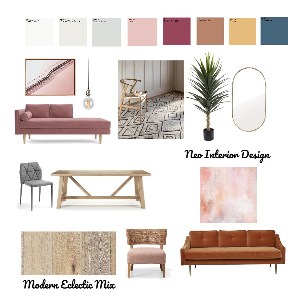 Mills Inspirational Mood Board Interior Design Mood Board By Neo 