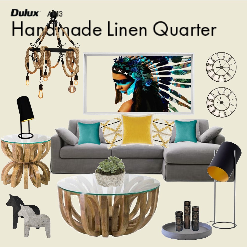 Handmade Linen Quarter by Dulux Style Sourcebook