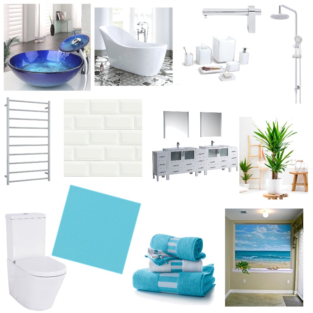 RERE EXPOSURE OVERHEAD RAIL SHOWER by Harvey Norman Style Sourcebook