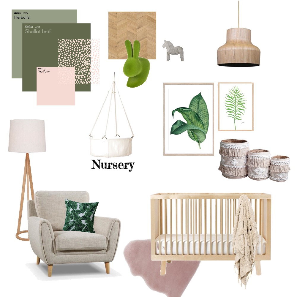Nursery Interior Design Mood Board by Melhawley - Style Sourcebook