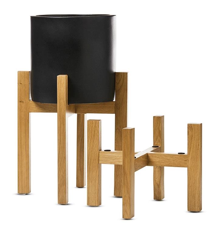 Home Republic Terence Oak Plant Stand Oak By Adairs by Adairs Style