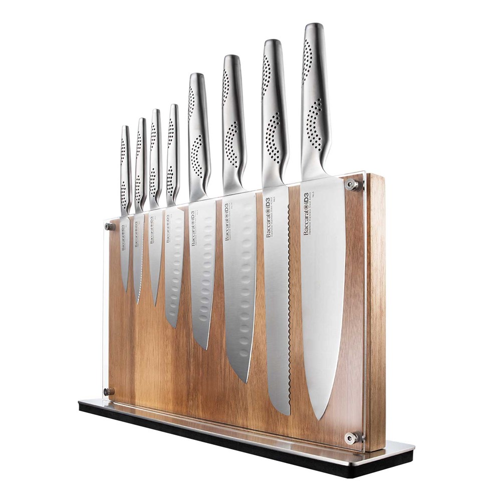 Baccarat iD3 Ryu Knife Block 9 Piece by Baccarat Style Sourcebook