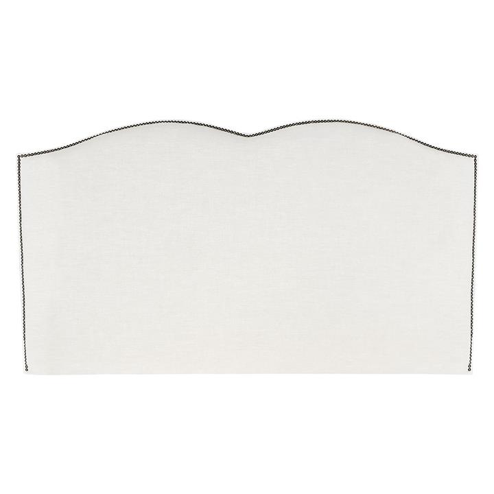 Heart Bed Head Size Double in Off White by Cornermill by Cornermill