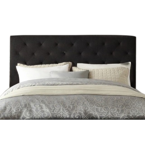 Oxford Charcoal Wooden Bed Head Size Queen by Temple & ster Style