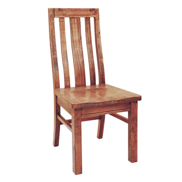 Cooper Mountain Ash Timber Dining Chair, Timber Seat by Dodicci Style