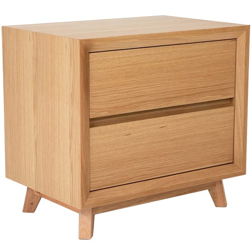 Courtney Tasmanian Oak Bedside Table by Temple & ster Style Sourcebook