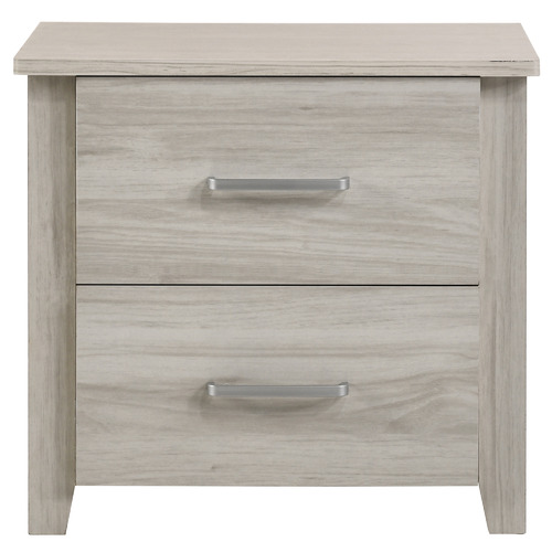 White Wash Eve Bedside Table by Temple & ster Style Sourcebook