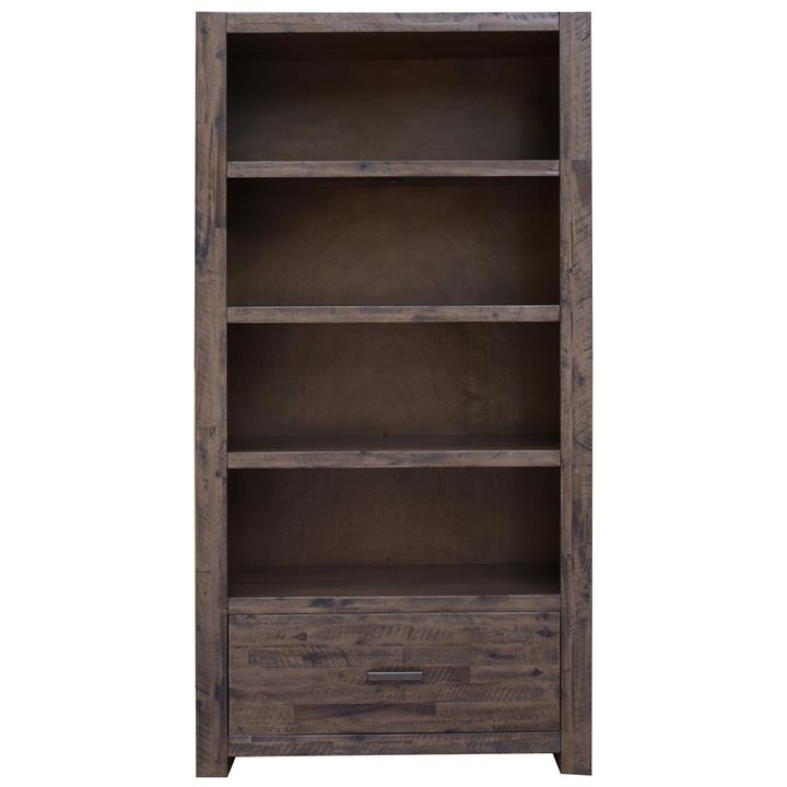 Sedgman Acacia Timber Bookcase by Dodicci Style Sourcebook