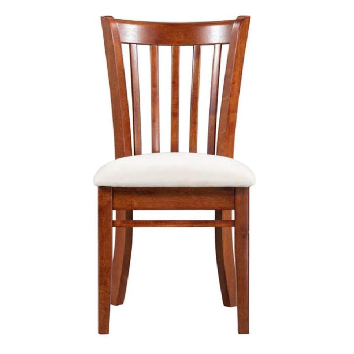 Lismore Rubberwood Timber Dining Chair with fabric Seat by Jays
