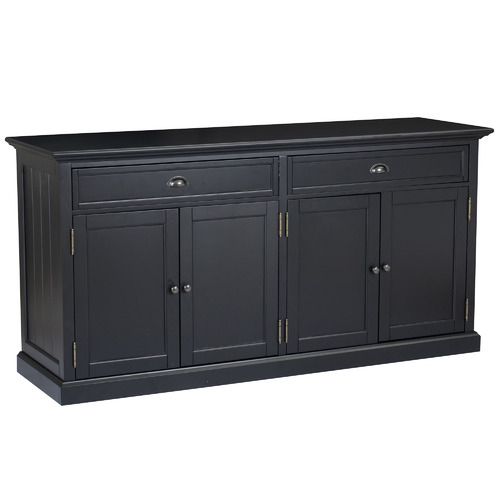 Large Black Maison Sideboard Buffet by Temple & Webster Style Sourcebook