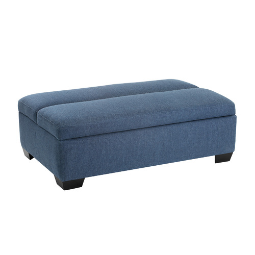 Sleepy Convertible Ottoman Sofa Bed Colour Navy by Temple & ster
