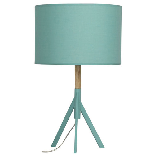 Micky Complete Table Lamp Colour Green by Temple & ster Style