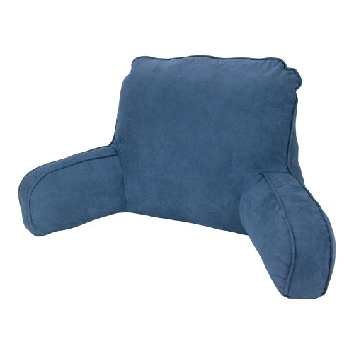 Navy Easy Rest Back Rest Pillow by Temple & ster Style Sourcebook