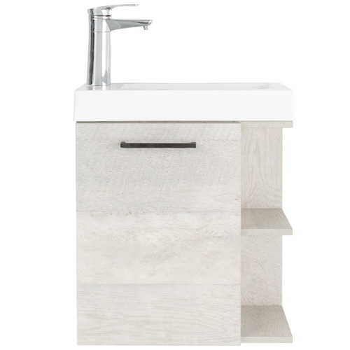 Wall Mounted York Vanity with Acrylic Basin Number of Tap Holes 1