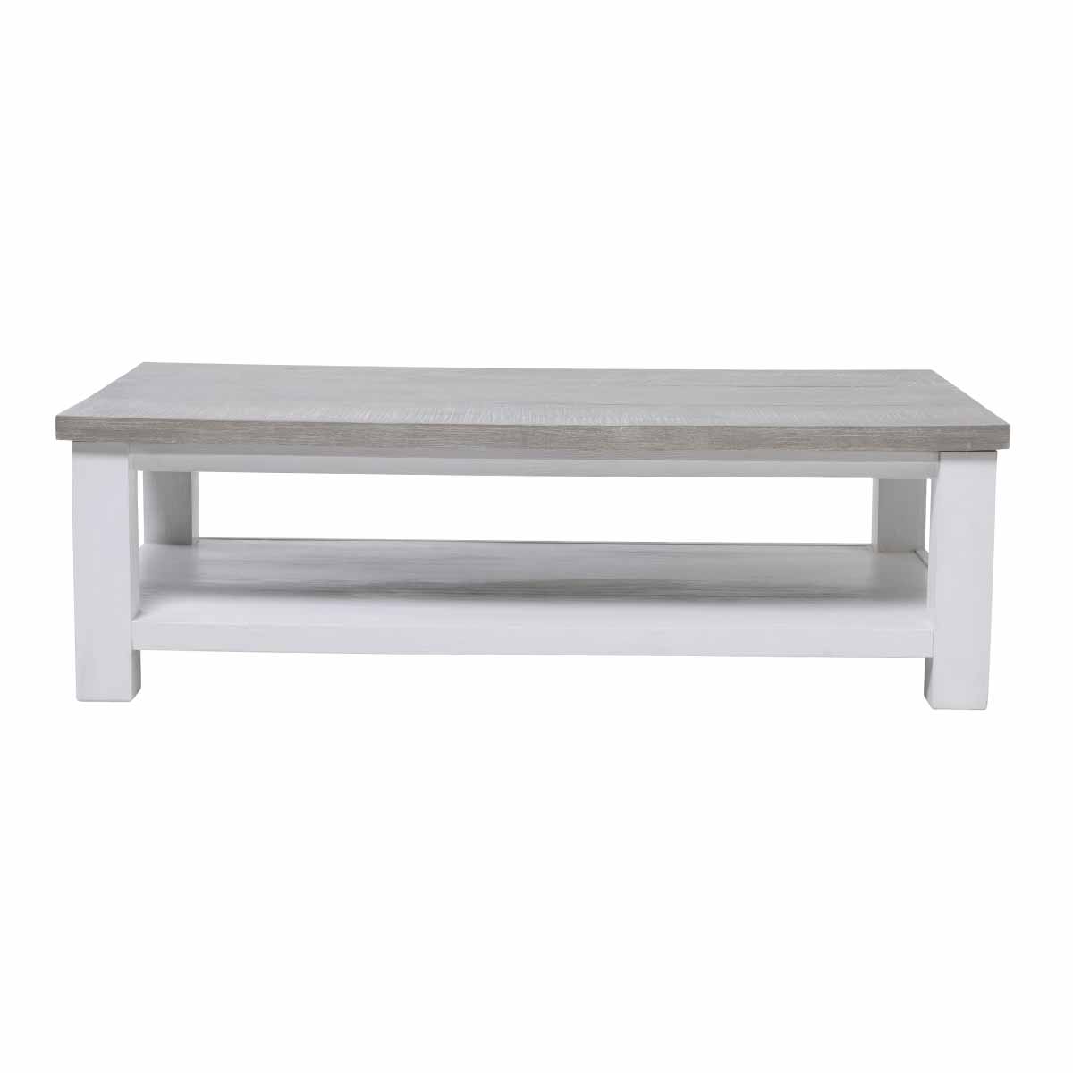 Halifax Coffee Table in Acacia Timber Grey by OzDesignFurniture Style
