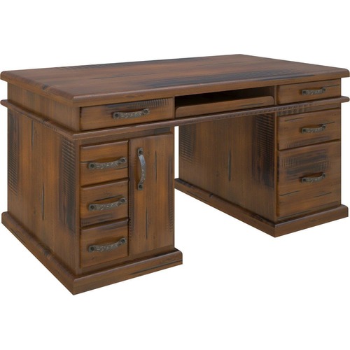 Bahamas Pine Wood Office Desk by Temple & ster Style Sourcebook