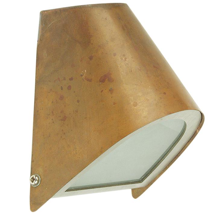 Brava IP44 Copper Exterior Wall Light by Oriel Lighting Style Sourcebook