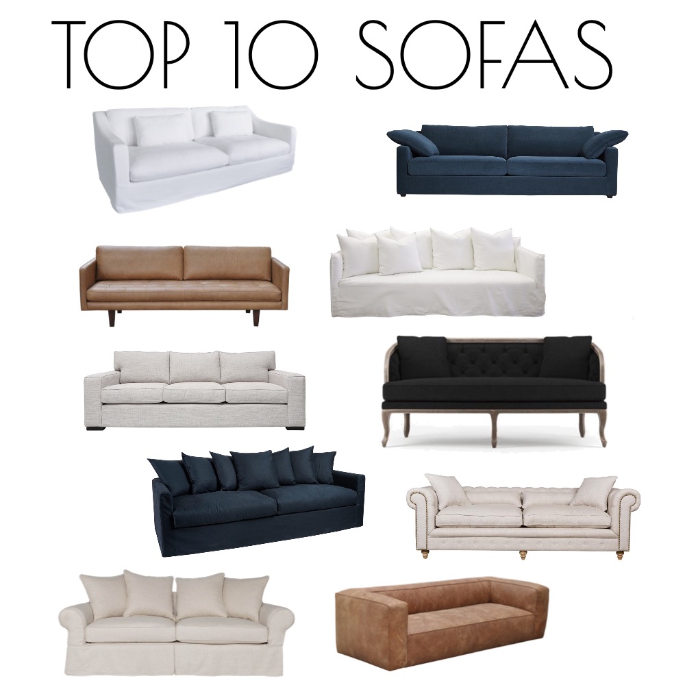 My Top 10 Sofas Interior Design Mood Board by Flawless Interiors