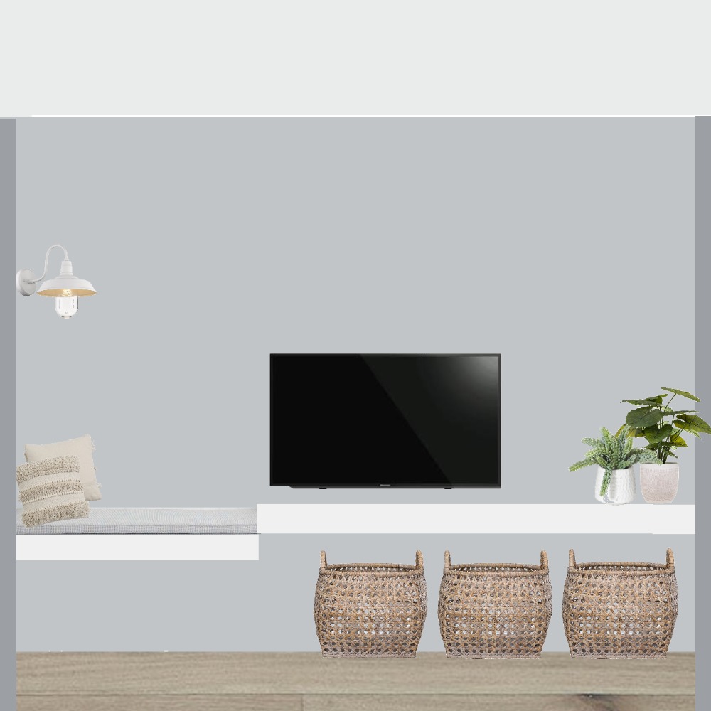 TV Unit / Bench Seat Interior Design Mood Board by becnjay Style