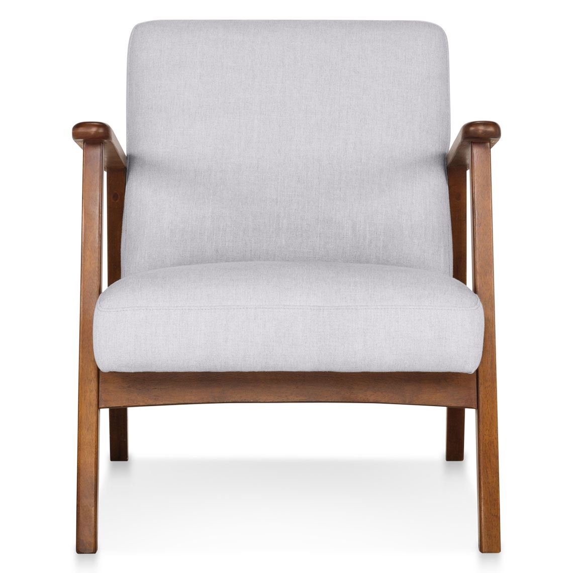Den Occasional Armchair 1S Walnut Leg Micro Mist (D) by Freedom by