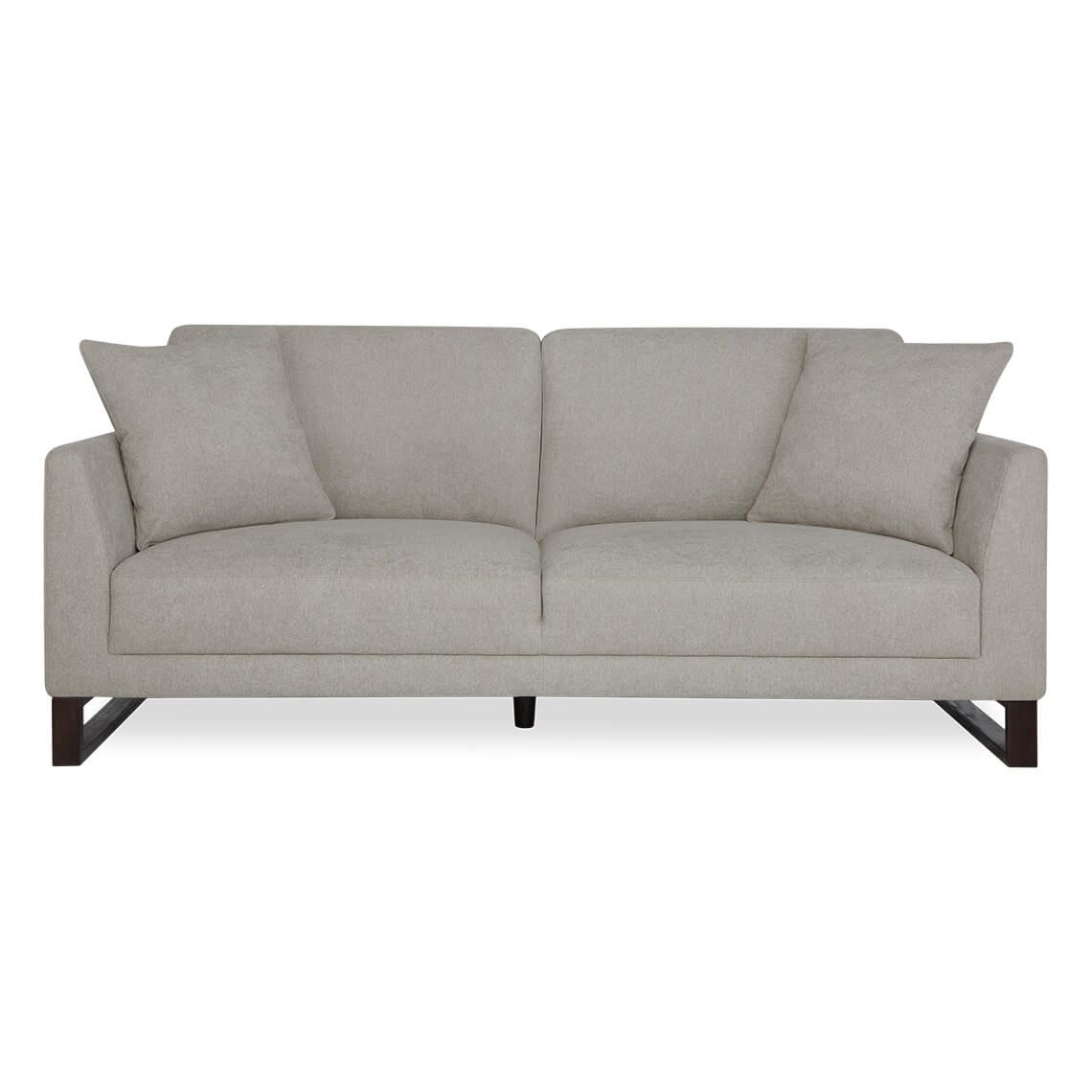 Heather Sofa 3S Charlotte Light Grey by Freedom by Freedom Style