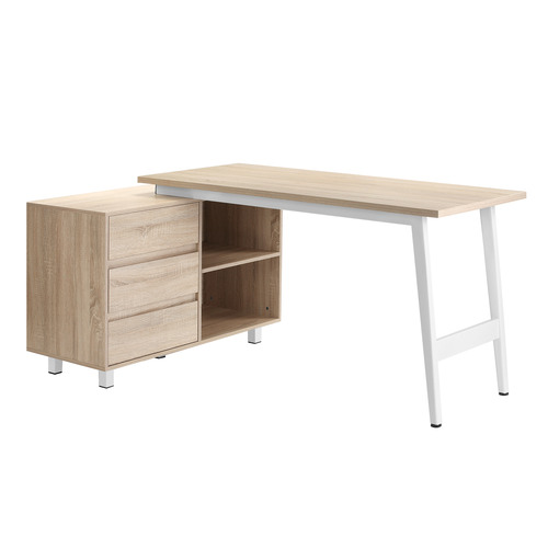 Dwight Corner Desk Colour Natural by Temple & ster Style Sourcebook