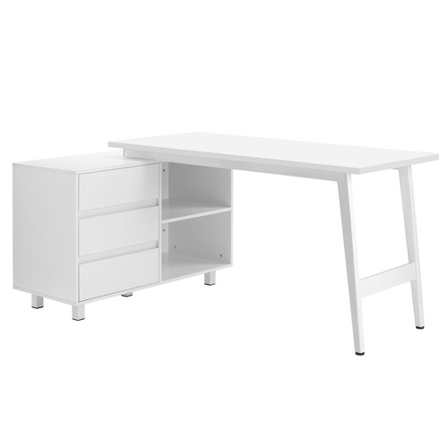 Dwight Corner Desk Colour White by Temple & ster Style Sourcebook