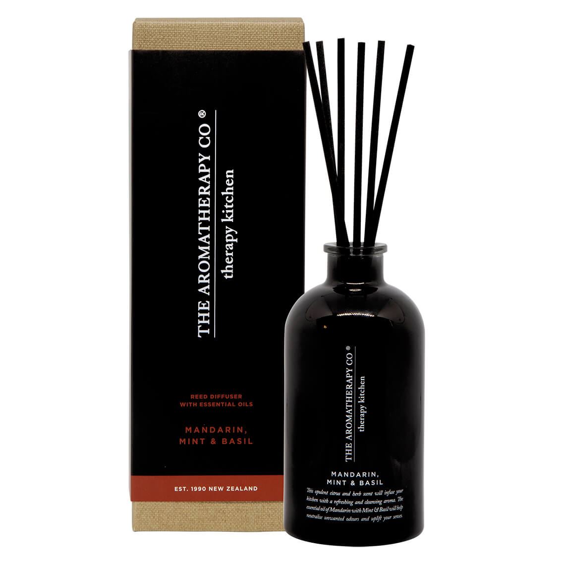 THERAPY KITCHEN Mandarin Mint Basil Reed Diffuser 250ml Mandarin Mint