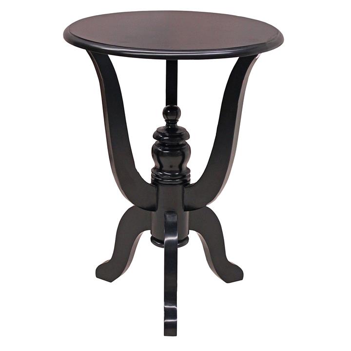 Wine Side Table in Black by Hudson Furniture by Hudson Furniture