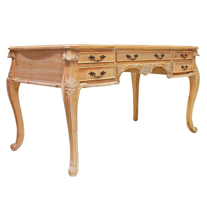Paris Desk in Weathered Oak by Hudson Furniture by Hudson Furniture