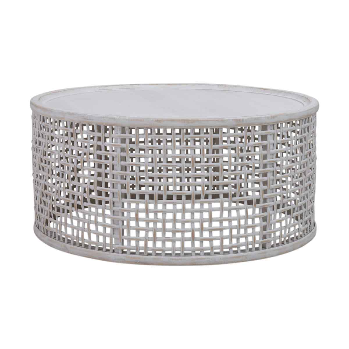 Freya Coffee Table in White Wash by OzDesignFurniture Style Sourcebook