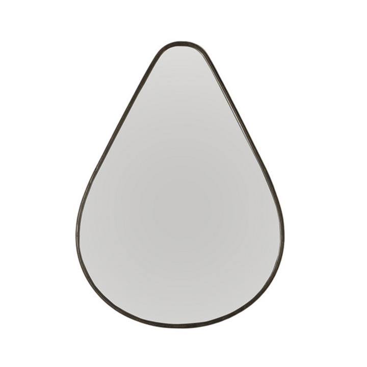 Durie Iron Frame Teardrop Wall Mirror, 158cm by Oliver Willson Style