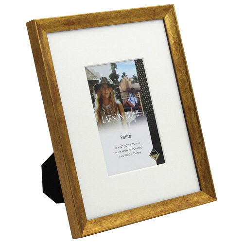 Petite 8 x 10" Wooden Photo Frame Colour Gold by Temple & ster