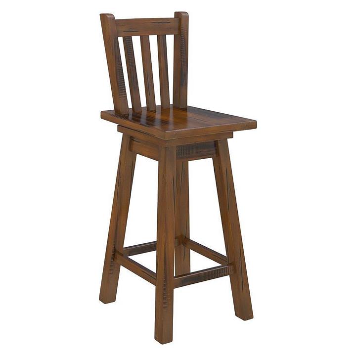 Kerrat Bar Stool in Brown by Dover Mason by Dover Mason Style Sourcebook