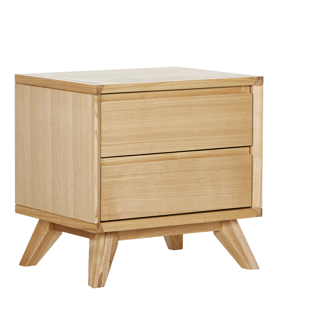 Retro Bedside Table 2 Draw by Snooze Style Sourcebook