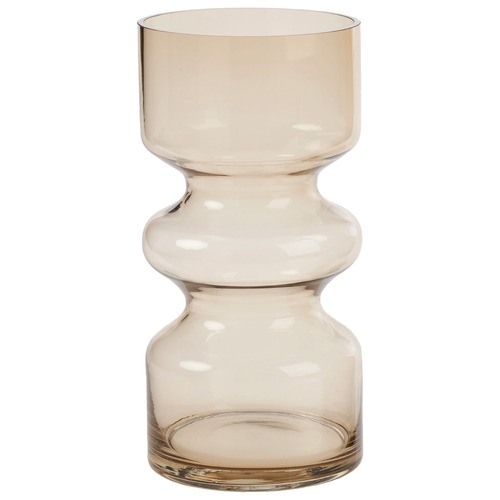Leon Glass Vase Colour Blush by Temple & ster Style Sourcebook