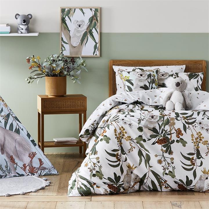 Adairs Kids Gumnut Gully Bedlinen Multi Quilt Cover Set Quiltcoverset