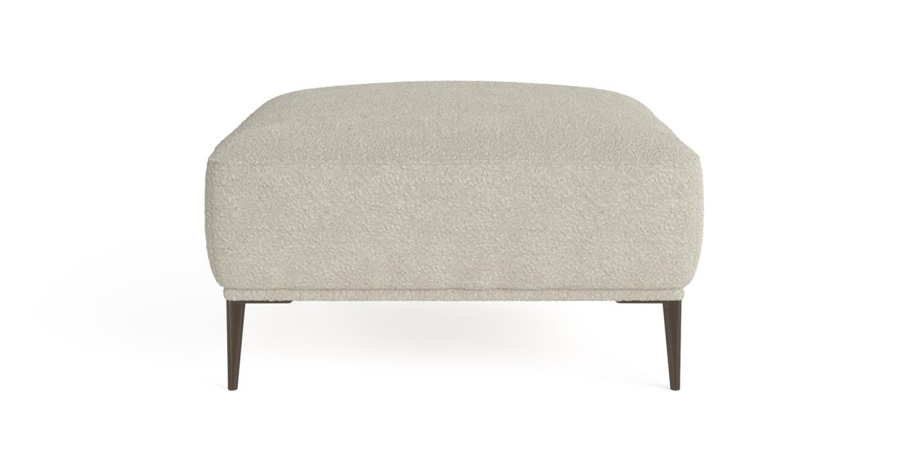 Seta Ottoman Dolly White by Brosa Style Sourcebook